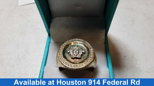 Men's Ring - Yellow Gold 14k (.585) 7.2 grams Size 12