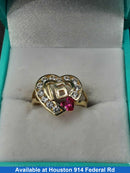 Women's Ring - Yellow Gold 14k (.585) 3.1 grams Size 6