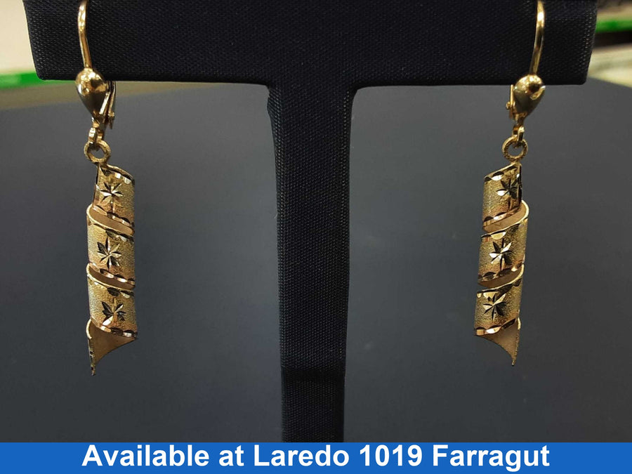 Earrings - Yellow Gold 14k (.585) 3.1 grams
