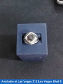 Men's Ring - White Gold 14k (.585) 9.7 grams Size 20