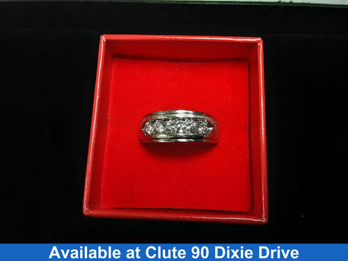 Ring - Wedding Band - White Gold 10k (.417) 4.7 grams Size 10