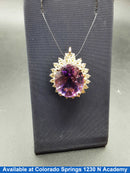 Diamond Pendant - Yellow Gold 14k (.585) 12.9 grams