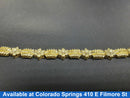 Tennis Bracelet - Yellow Gold 14k (.585) 24.4 grams 8 inch