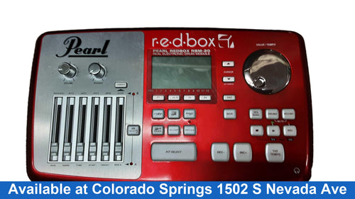 Pearl Rbm-20 Red Drum Machine