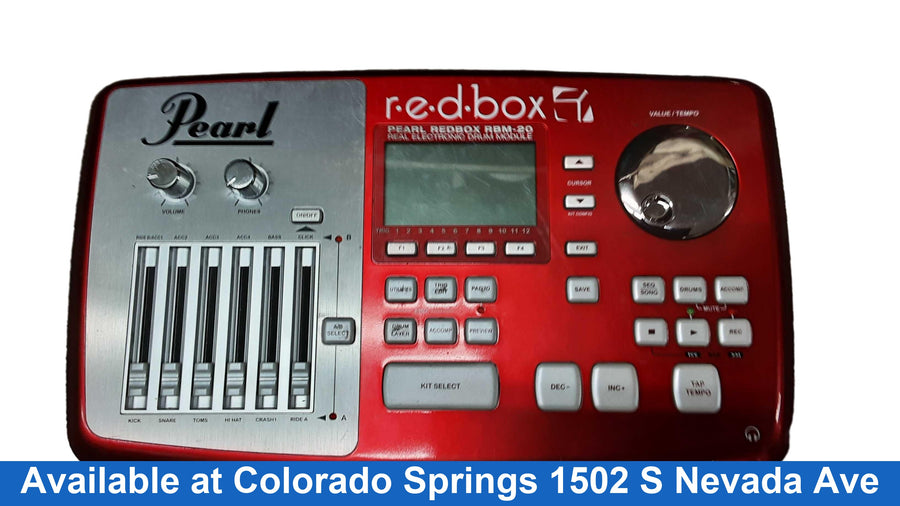 Pearl Rbm-20 Red Drum Machine