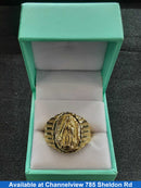 Men's Ring - Yellow Gold 10k (.417) 8.2 grams Size 13