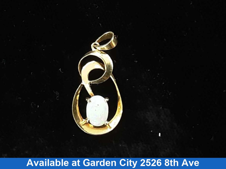 Nugget Pendant - Yellow Gold 14k (.585) 1.1 grams