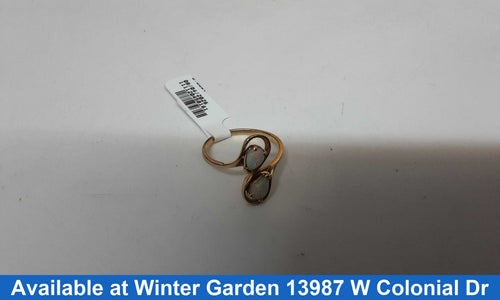 Women's Ring - Yellow Gold 14k (.585) 2.7 grams Size 7