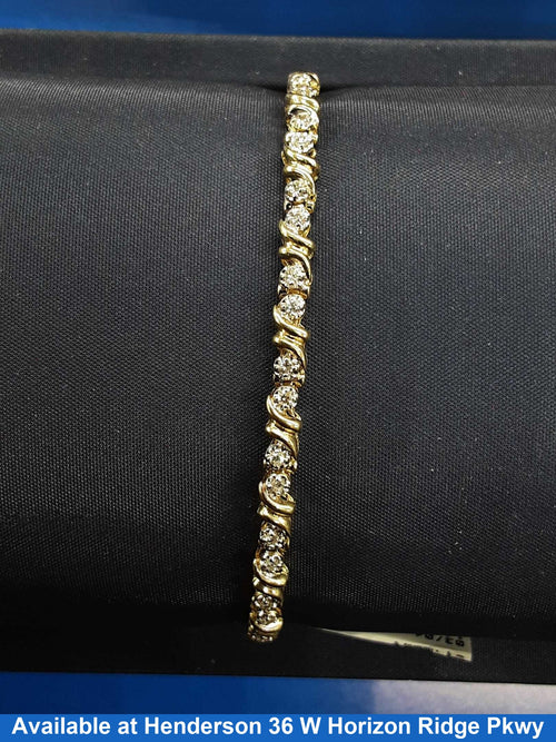 Bracelet - Yellow Gold 14k (.585) 7 grams 8 inch