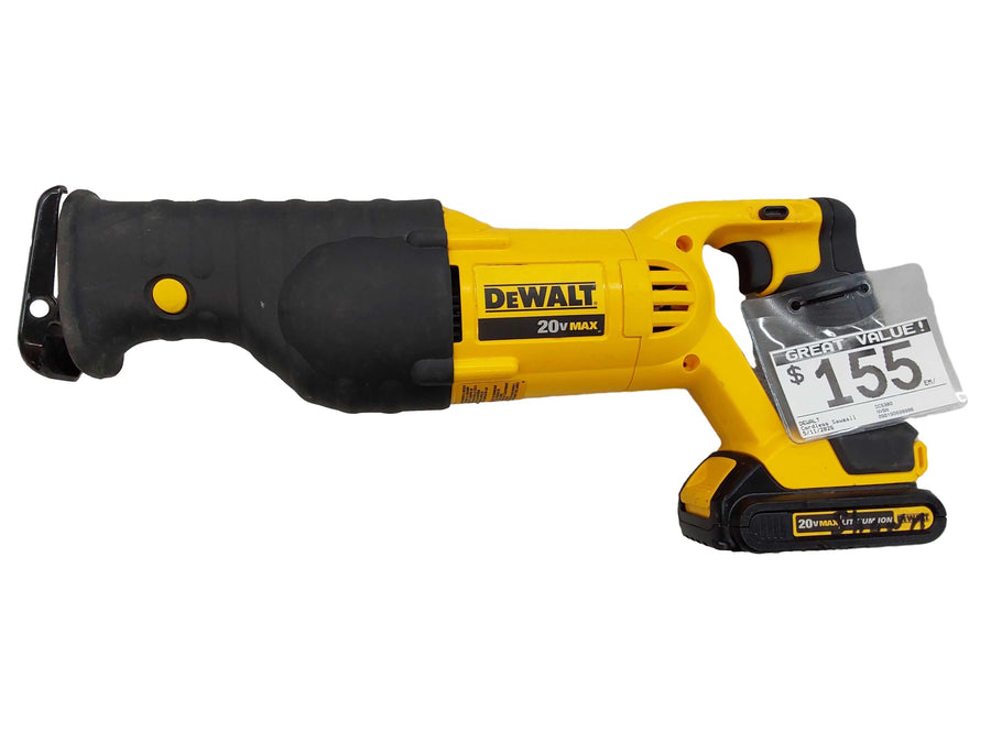 Dewalt Dcs380 Yellow Cordless Reciprocating Saw