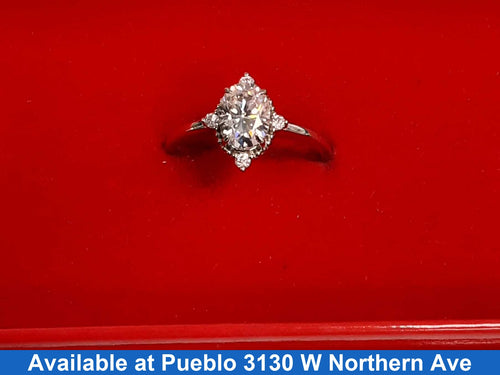 Women's Ring - White Gold 14k (.585) 2.6 grams Size 8.5