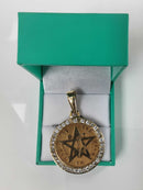 Religious Pendant - Yellow Gold 14k (.585) 17.2 grams