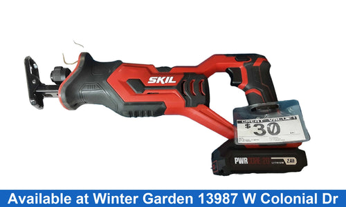 Skil Rs582901 Red Cordless Jig Saw