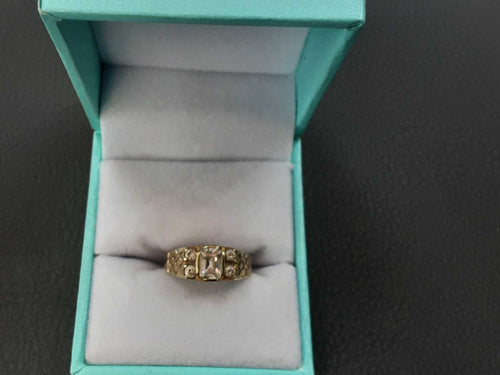 Women's Ring - Yellow Gold 10k (.417) 1.6 grams Size 6