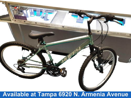 Huffy Rock Creek Green Mountain Bike