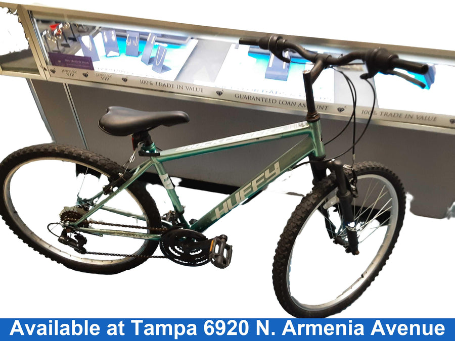 Huffy Rock Creek Green Mountain Bike