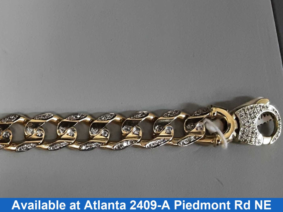 Bracelet - Yellow Gold 14k (.585) 52.2 grams 9 inch