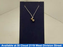 Diamond Pendant - Yellow Gold 14k (.585) 0.314 grams