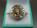 Men's Ring - Yellow Gold 14k (.585) 13.5 grams Size 12.5