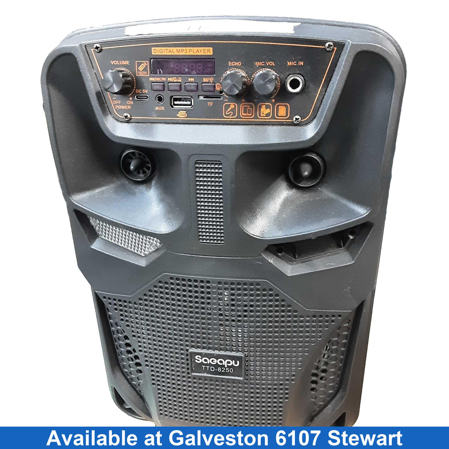 Saeapu Ttd-8250 Black Portable Speaker