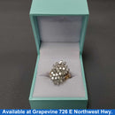 Women's Ring - Yellow Gold 14k (.585) 8.7 grams Size 5.5