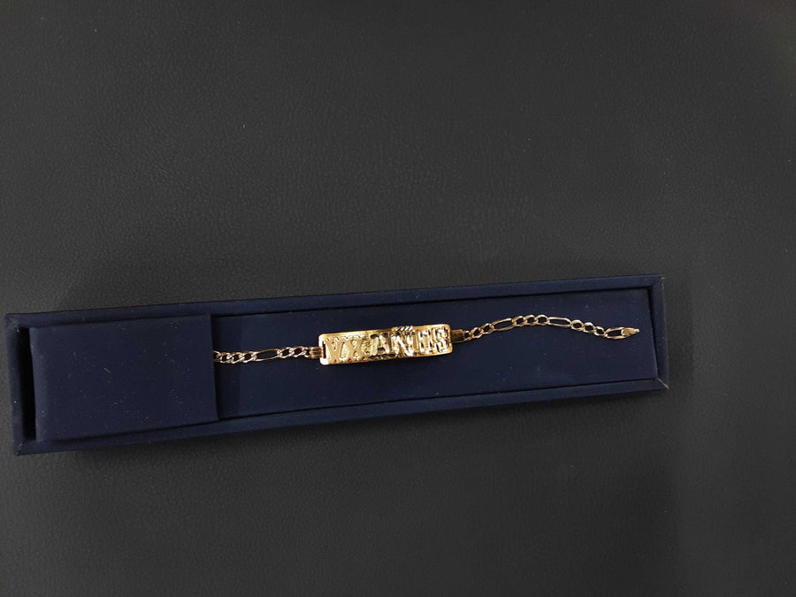 ID Bracelet - Yellow Gold 10k (.417) 6 grams 8 inch