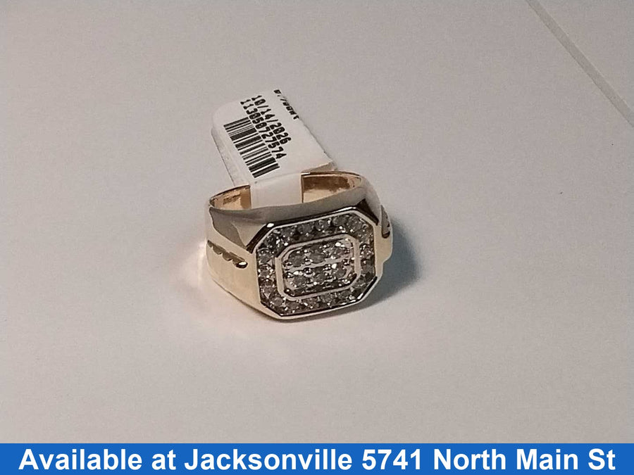 Men's Ring - Yellow Gold 14k (.585) 3.6 grams Size 5