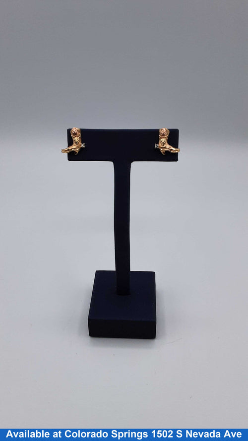 Earrings - Yellow Gold 10k (.417) 2.1 grams