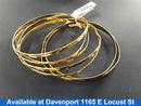 Bangle Bracelet - Yellow Gold 14k (.585) 36.8 grams 8 inch