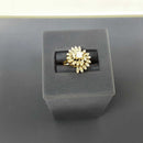 Women's Ring - Yellow Gold 14k (.585) 4.2 grams Size 7.5
