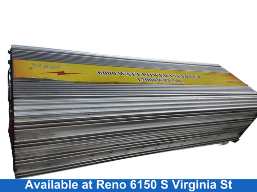 Sine 6000 Watt Gray Power Inverter