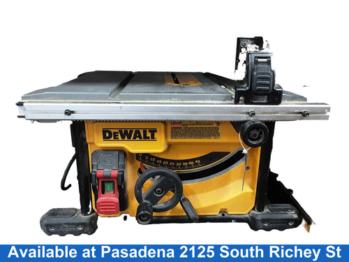 Dewalt Dwe7485 Yellow Corded Table Saw