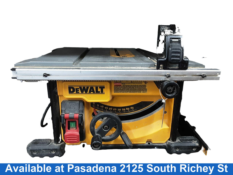 Dewalt Dwe7485 Yellow Corded Table Saw