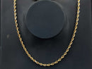 Rope Chain - Yellow Gold 10k (.417) 15.3 grams 24 inch
