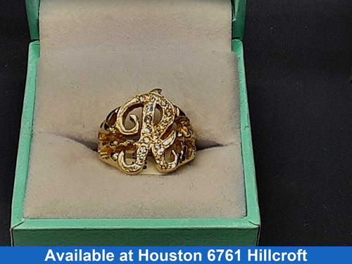 Men's Ring - Yellow Gold 14k (.585) 7.5 grams Size 6.5