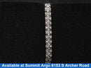 Tennis Bracelet - Silver 17.5 grams 8 inch