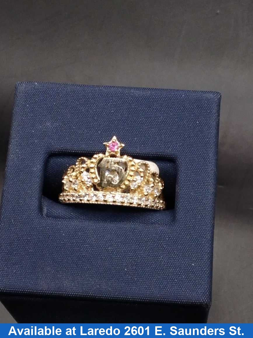 Women's Ring - Yellow Gold 10k (.417) 2.9 grams Size 10