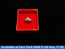 Women's Ring - White Gold 14k (.585) 4.5 grams Size 8