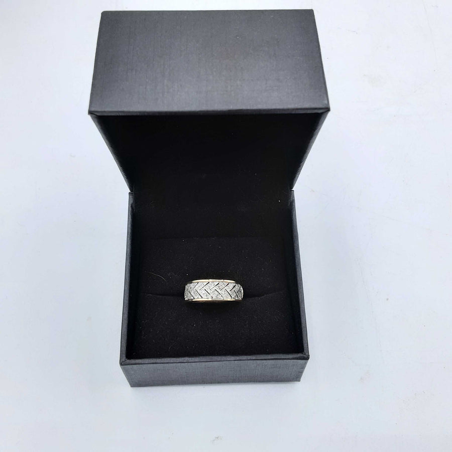 Ring - Wedding Band - Yellow Gold 14k (.585) 3.4 grams Size 7