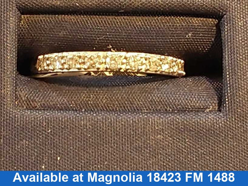 Ring - Wedding Band - White Gold 10k (.417) 1.7 grams Size 7