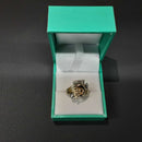 Women's Ring - Yellow Gold 14k (.585) 3 grams Size 6.5