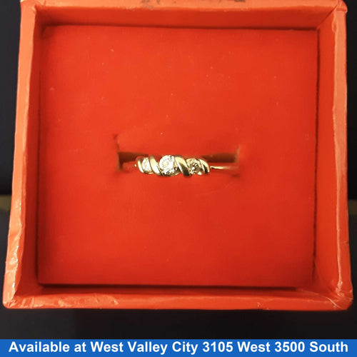 Women's Ring - White Gold 14k (.585) 2 grams Size 5