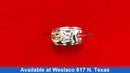 Men's Ring - White Gold 14k (.585) 4.5 grams Size 10