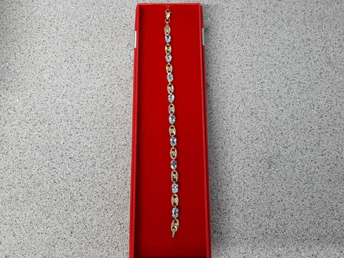 Tennis Bracelet - Yellow Gold 10k (.417) 5.9 grams 7 inch