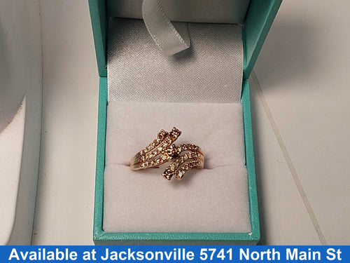 Women's Ring - Rose Gold 14k (.585) 5.2 grams Size 7