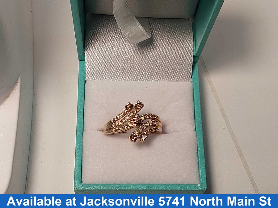 Women's Ring - Rose Gold 14k (.585) 5.2 grams Size 7