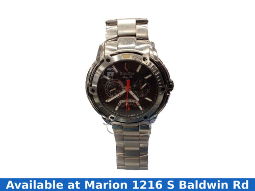 Bulova 98c105 Silver Regular Watch