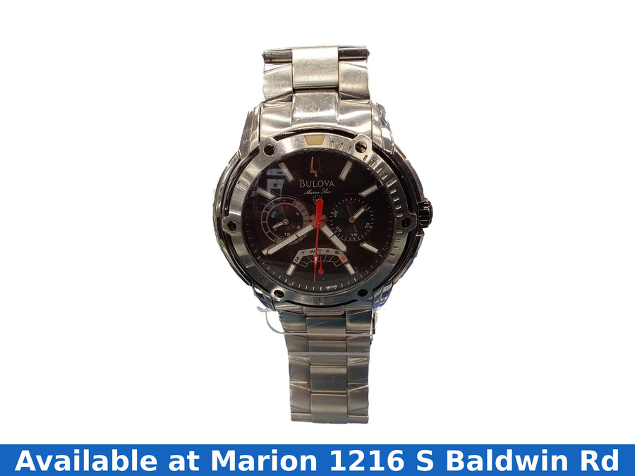 Bulova 98c105 Silver Regular Watch