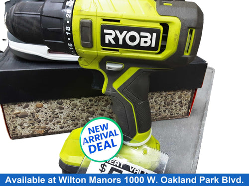 Ryobi Pcl206 Green Cordless Standard Drill