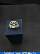 Men's Ring - Yellow Gold 10k (.417) 5.6 grams Size 8.5